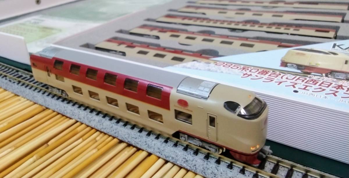 ▽KATO-10-386▽旧製品/JR西日本仕様/285系0番台「サンライズ