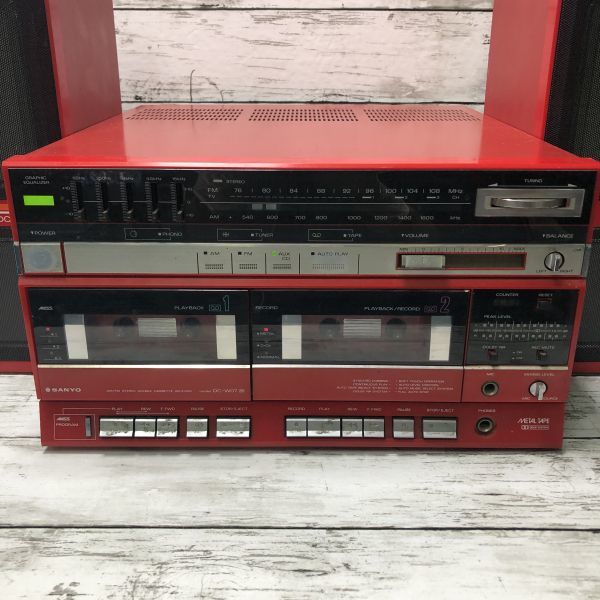 SANYO ミニコンポ DC-W07 Yahoo!オークション - サンヨー 12b164