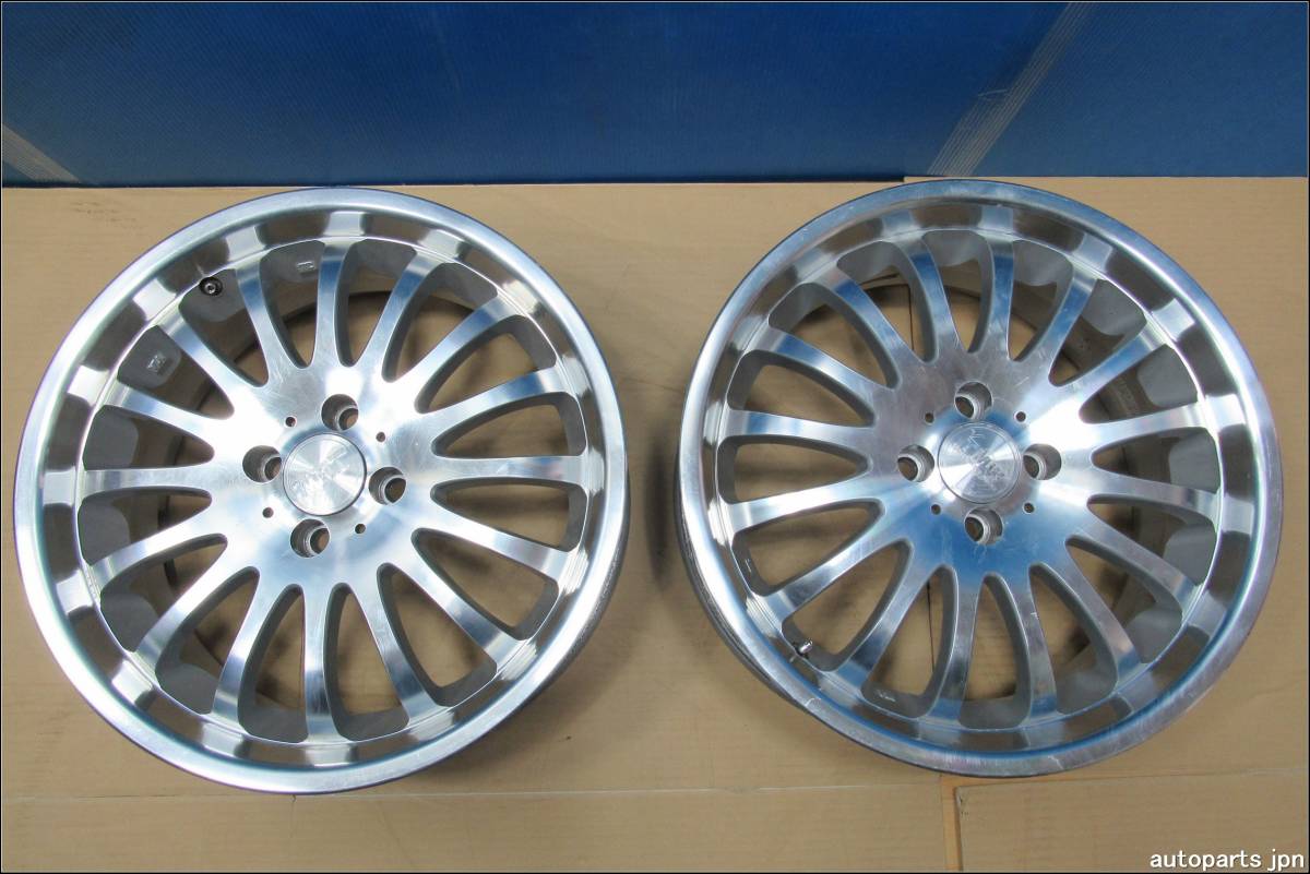 ☆4997☆TMW 17×7J・ET48・穴4・PCD100・日本製アルミホイール4本 