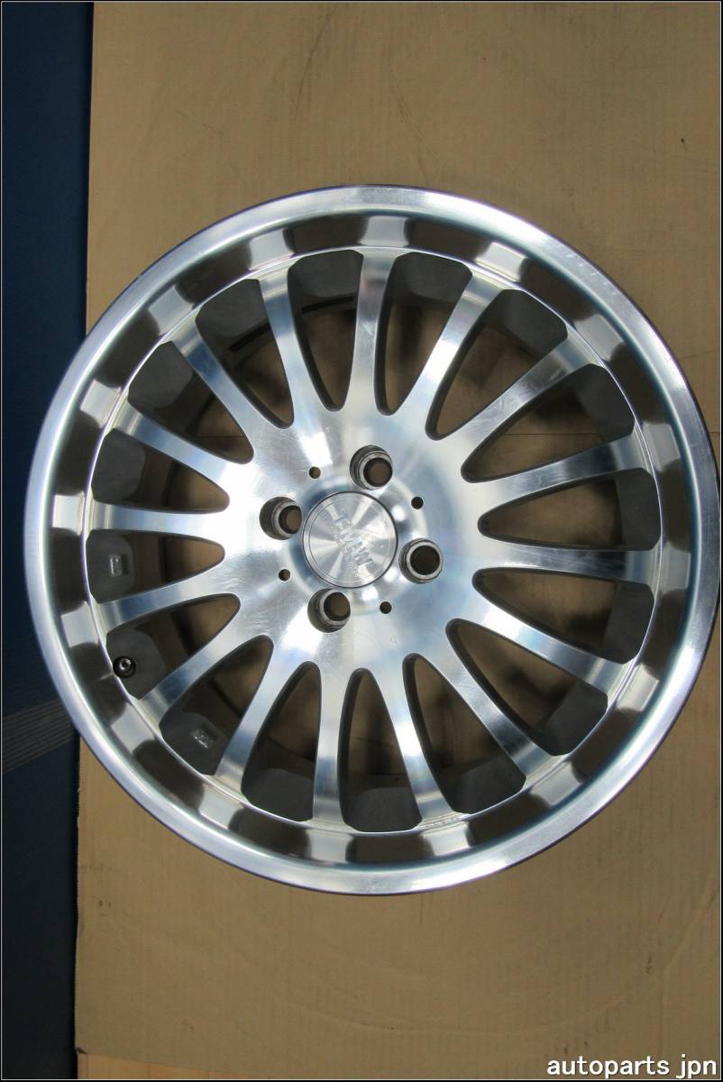 ☆4997☆TMW 17×7J・ET48・穴4・PCD100・日本製アルミホイール4本 
