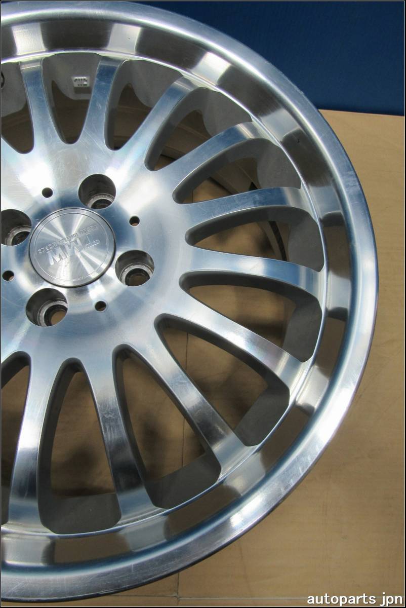 ☆4997☆TMW 17×7J・ET48・穴4・PCD100・日本製アルミホイール4本 