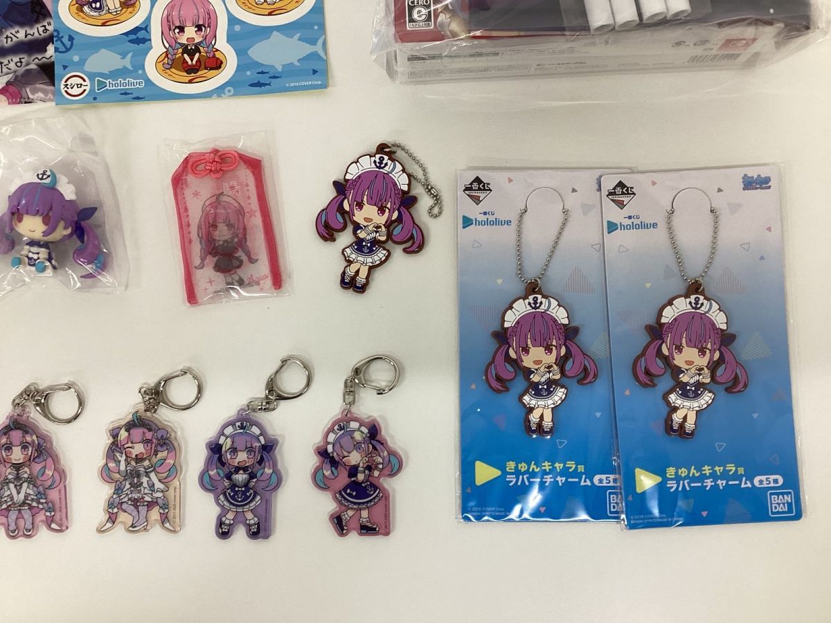 現状 VTuber ホロライブ 湊あくあ グッズ まとめ売り キャラ分け 