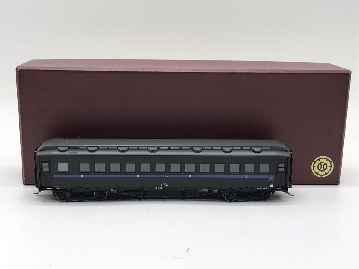 ☆【売り切り】ムサシノモデル HOゲージ 鉄道模型 大型木造客車 ナロ 21098 後期型 箱付き