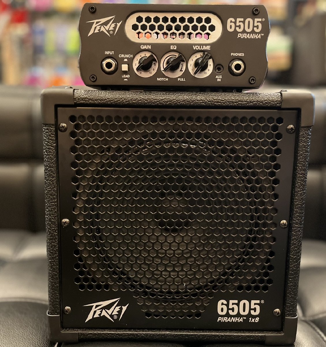 1円 PEAVEY 6505 Piranha Head+Cabinet ヘッドアンプ＆キャビネット 