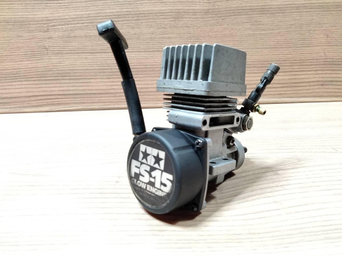 タミヤ FS-15 エンジン リコイルOK 圧縮強い 検索 TGX TGR TG10R TG10  