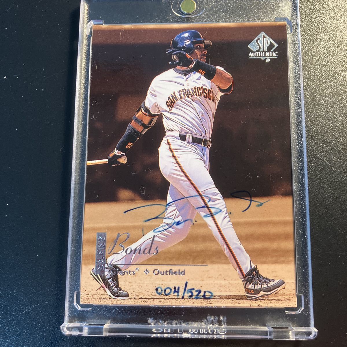 バリー　ボンズ　バイバック　bonds buy back auto 直筆　サイン　カード　マグホ付