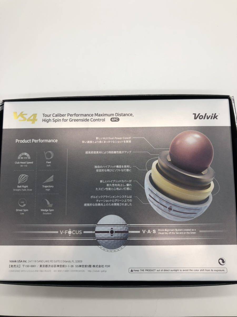 VolvikボルビックVS4ゴルフボール1ダース