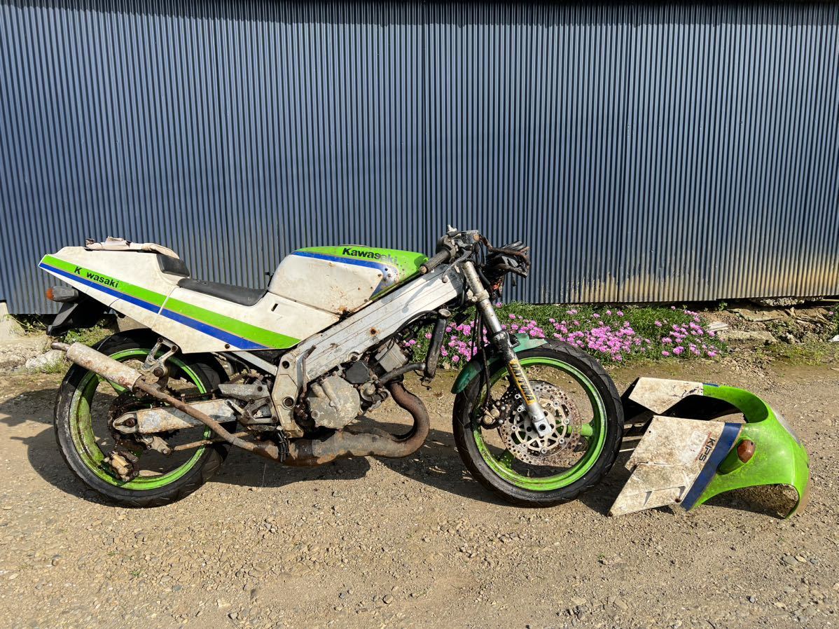 希少 カワサキ KR-1 KR250B-000＊＊＊ BEETチャンバー付き レストア