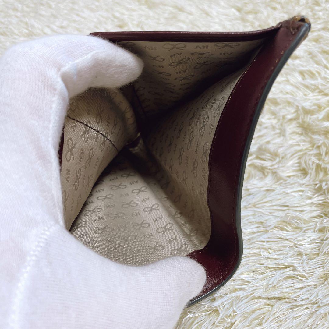 未使用級希少 完売品 アニヤハインドマーチ 折財布 パイソン柄 蛇