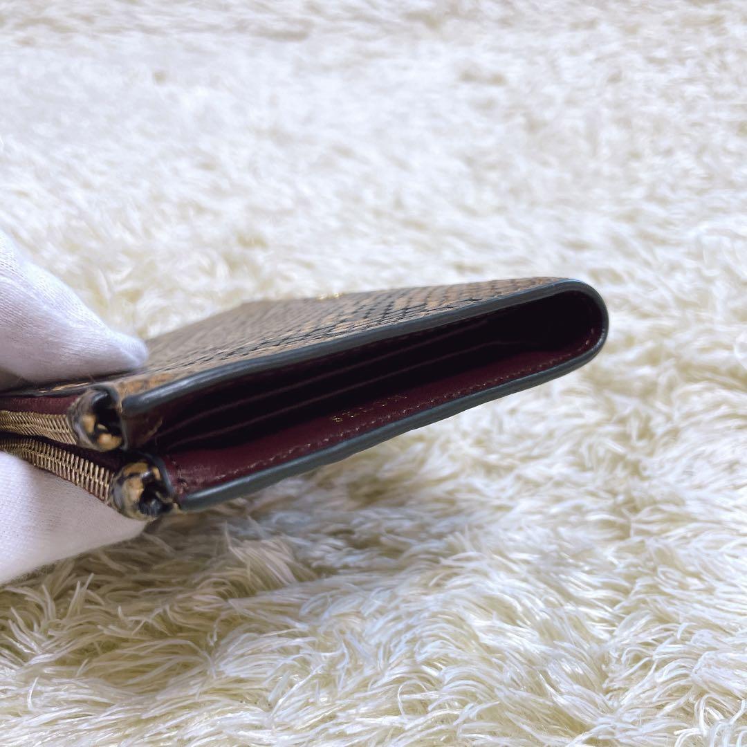 未使用級希少 完売品 アニヤハインドマーチ 折財布 パイソン柄 蛇