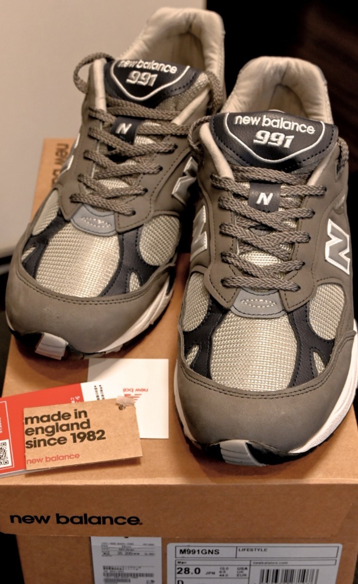 3.5万円を☆美品☆英国製 ニューバランスM991 GNS☆made in England 