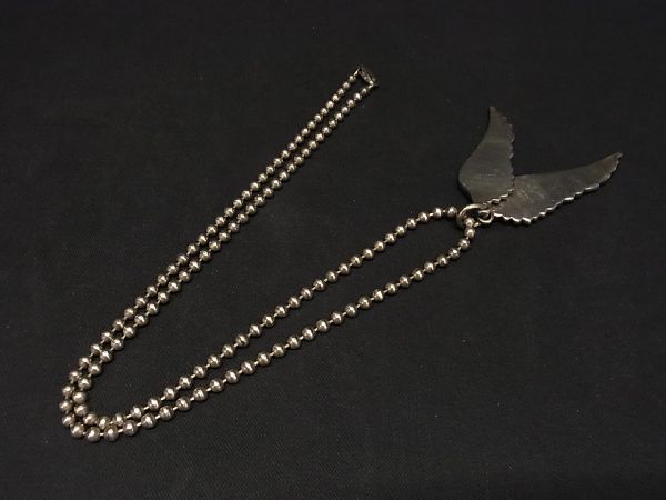 1円 GARRARD ガラード ダブルウィング SV925 羽モチーフ ボール 