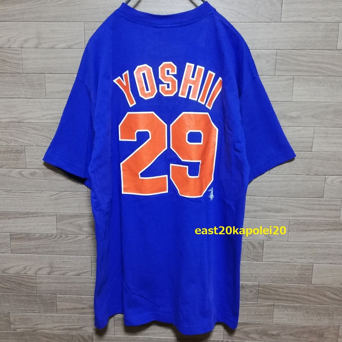 訳有 MLB ニューヨーク メッツ 吉井理人 ＃29 ユニフォーム Tシャツ L 