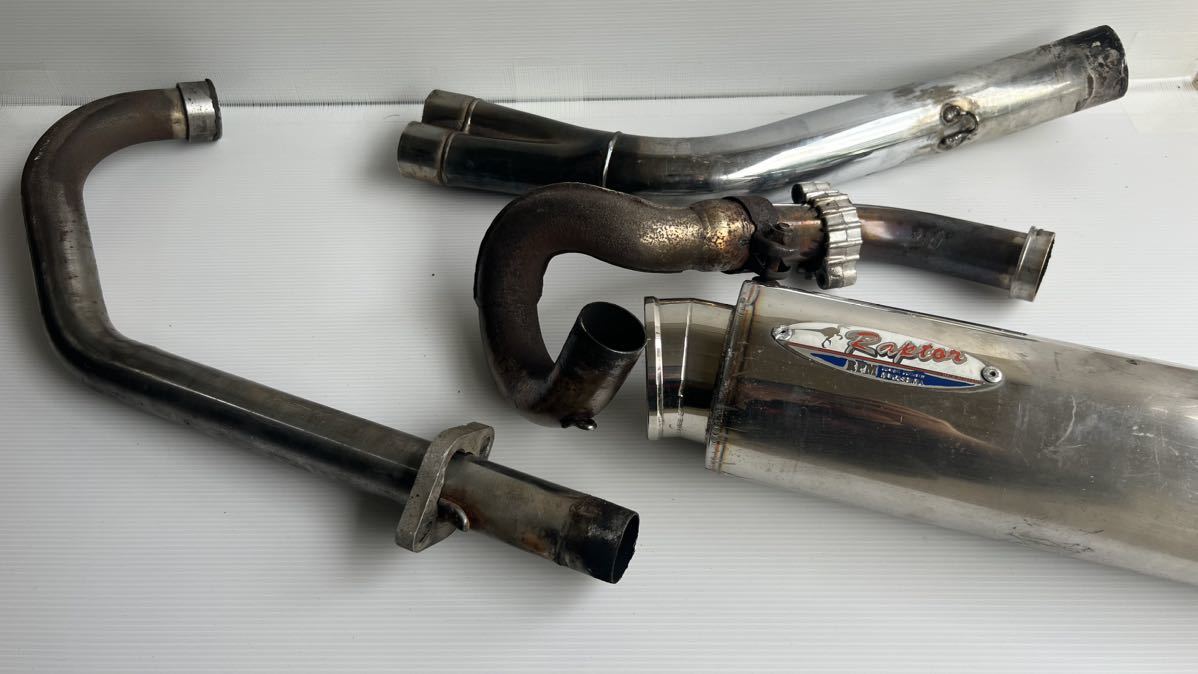 vt250スパーダ RPMチタンマフラー フルエキセット(マフラー本体（社外