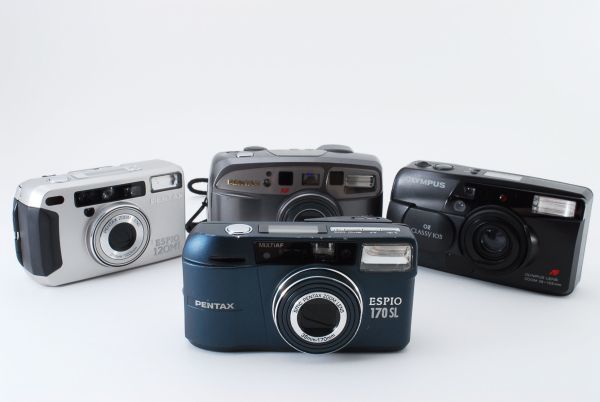 ★訳あり特上品★コンパクトカメラ まとめ③ 4個セット ESPIO他★通電OK 希少★83380他