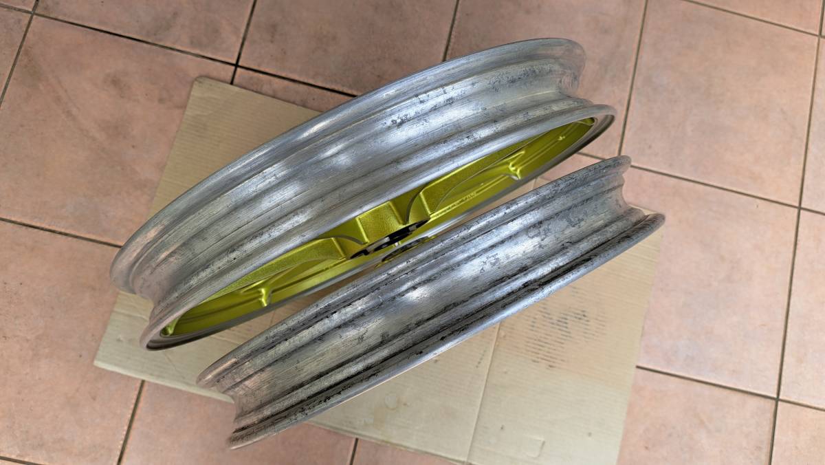 Z400FX 前後ホイール カワサキ純正 Z550FX Z750FX Z1 Z2 GS400 CBX400