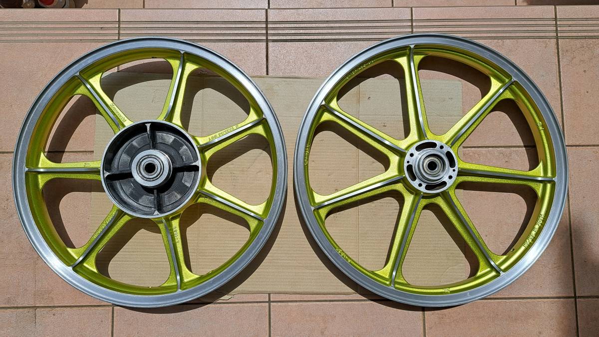 Z400FX 前後ホイール カワサキ純正 Z550FX Z750FX Z1 Z2 GS400 CBX400