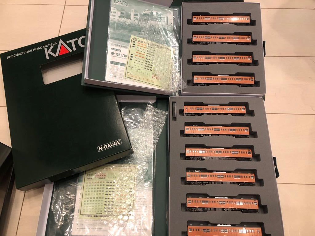 KATO | 201系 Nゲージ KATO製 10両分割編成 蓄電式室内灯