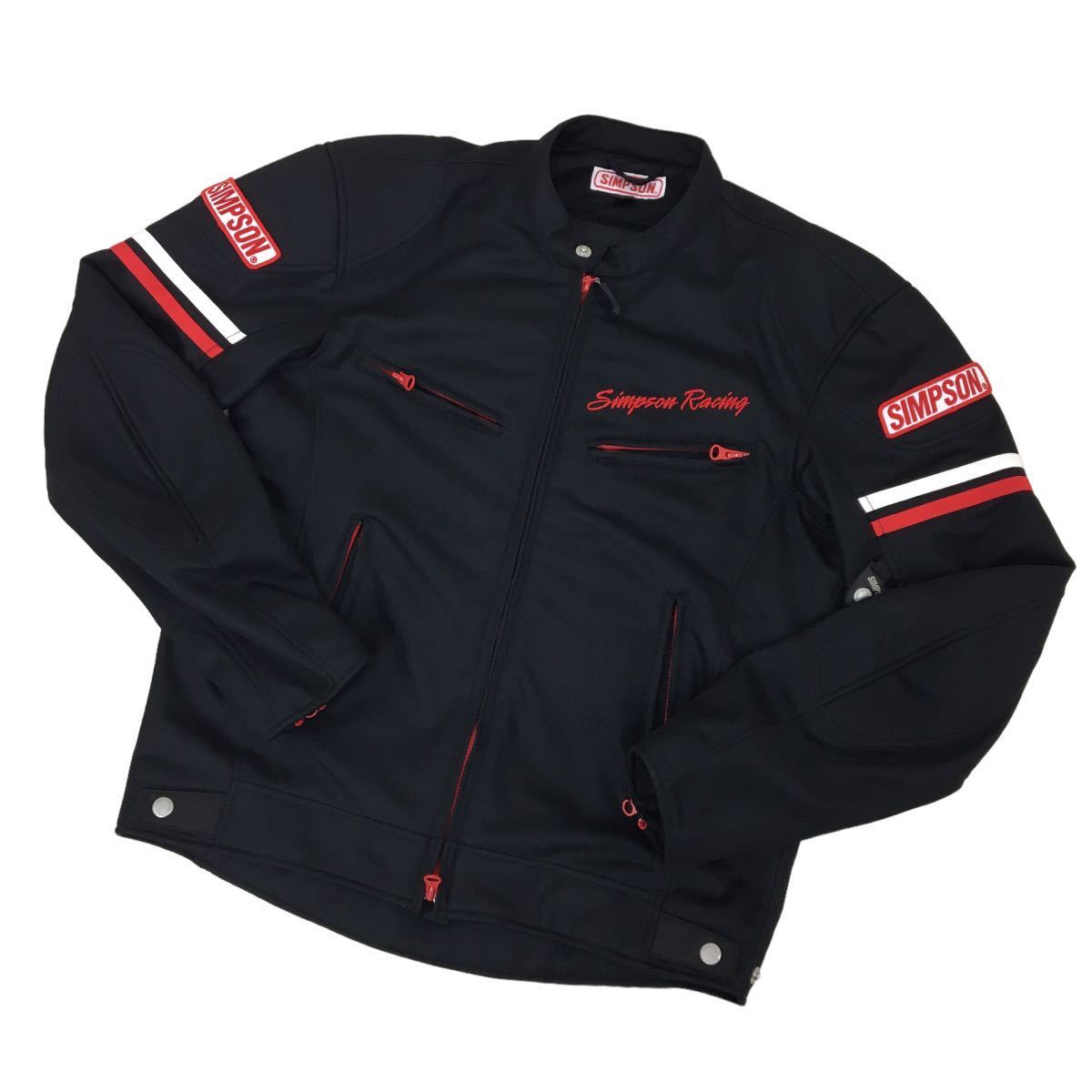 D454 SIMPSON シンプソン レーシングジャケット ライダージャケット 上 