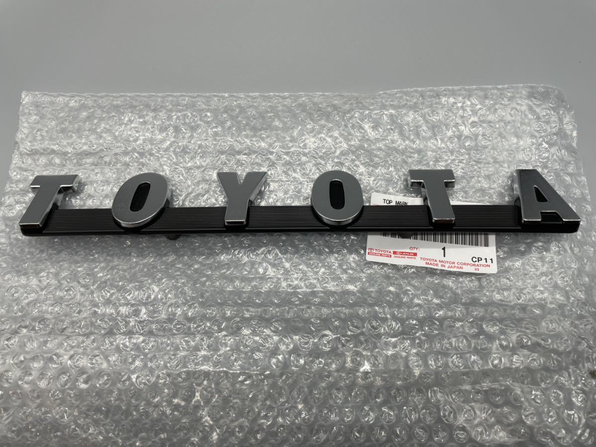 ■■■在庫有 稀少トヨタ純正 鋳物 FJ40 BJ40 TOYOTAエンブレム ランクル40 クラシックトヨタロゴ ランクル60 ランクル70 ランクル80③