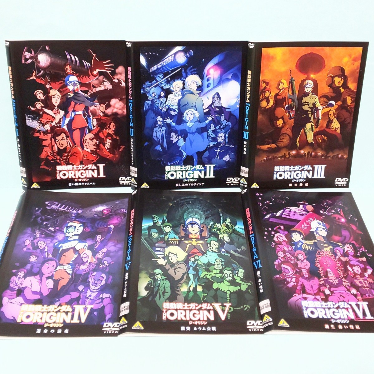 機動戦士 ガンダム THE ORIGIN オリジン レンタル版 DVD 全巻 セット