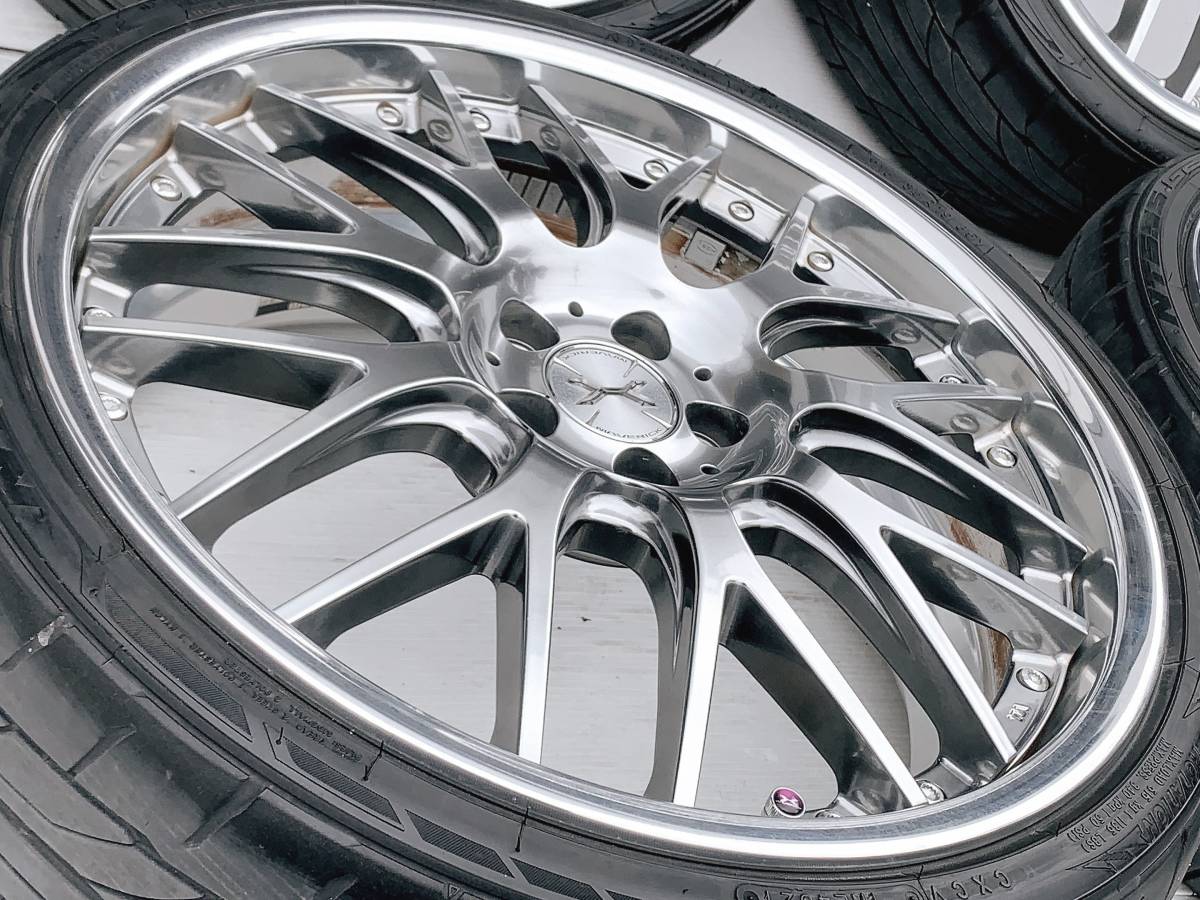 美品！Weds マーベリック 709M 19インチ 7.5J インセット43 