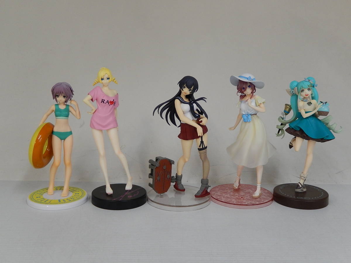 ジャンク 萌え系プライズフィギュア 27点セット 艦これ 初音ミク ジャンク 萌え系プライズフィギュア 27点セット 艦これ 初音ミク