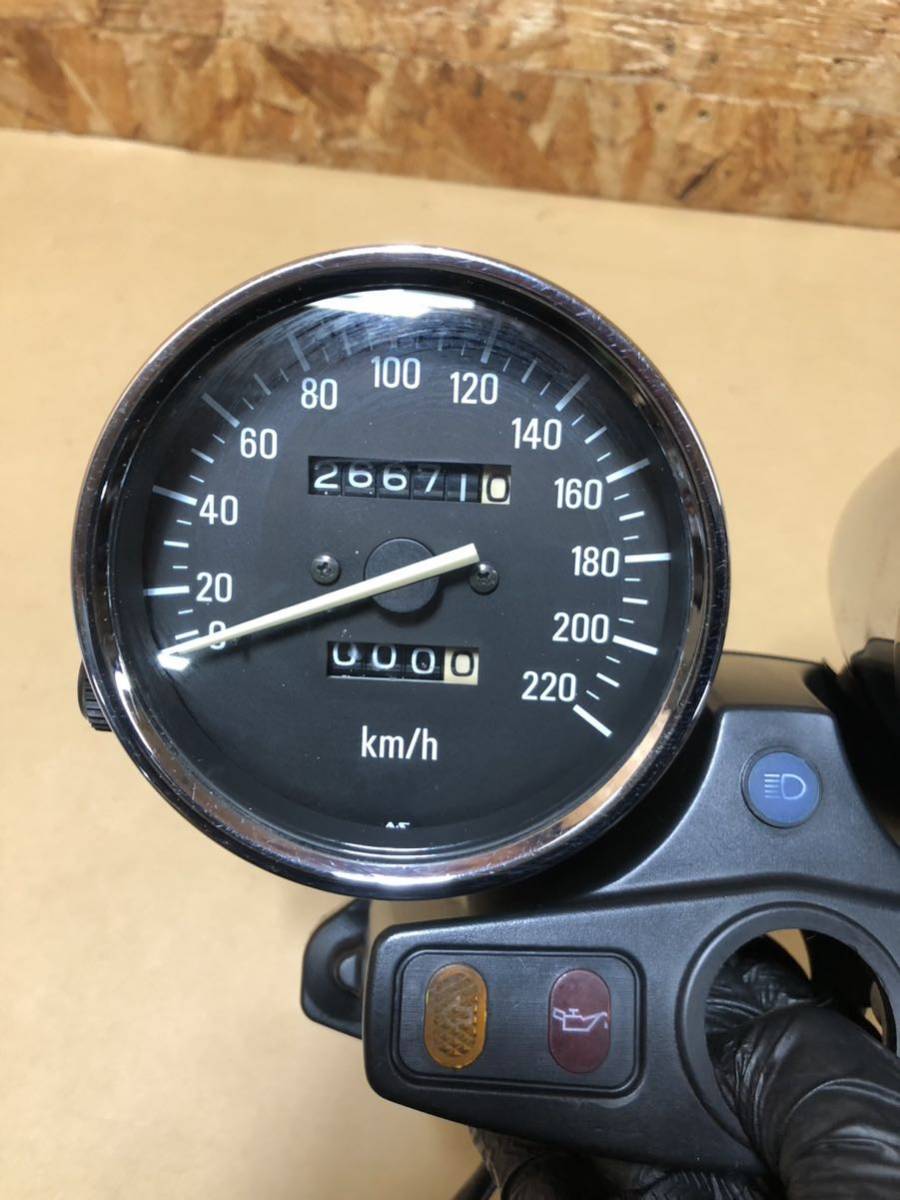 C24 # 33 ゼファー550 スピードメーター タコメーター 220km カワサキ