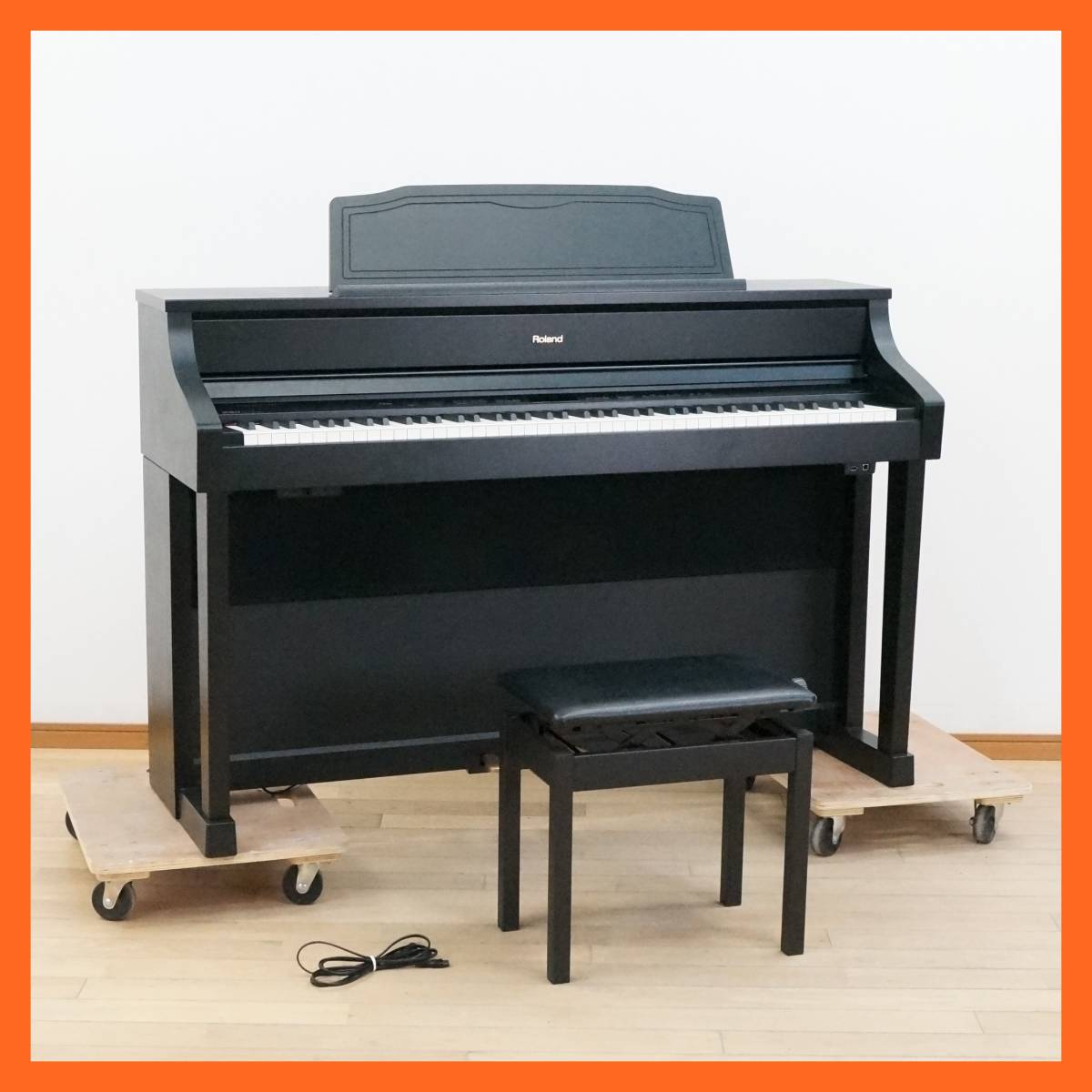 東ハ:【ローランド/Roland】電子ピアノ HP508-GP 黒木目調仕上げ 日本
