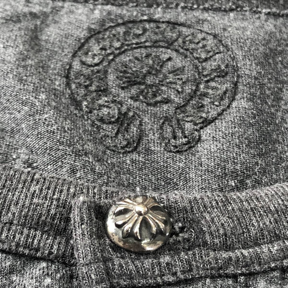 CHROME HEARTS L/S Tee Large クロムハーツ クロスボール ヘンリー 