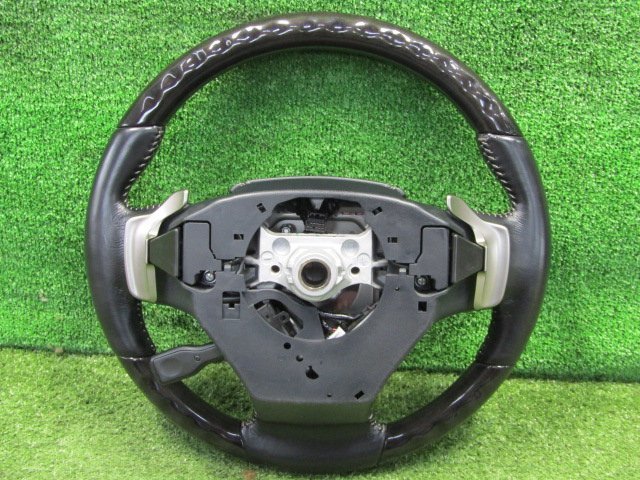 レクサス GS AWL10 ウッドコンビハンドル ステアリングホイール エア