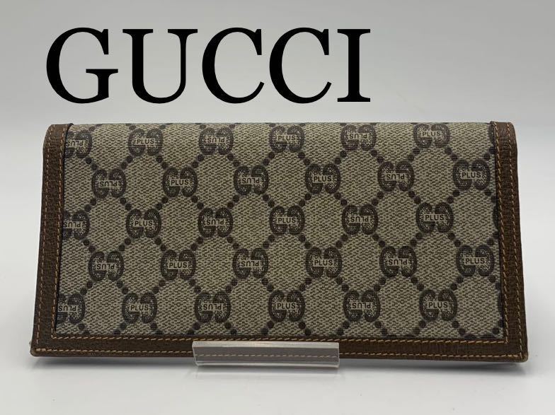 GUCCI グッチプラス 長財布 GGキャンパス お札入れ ブランド オシャレ