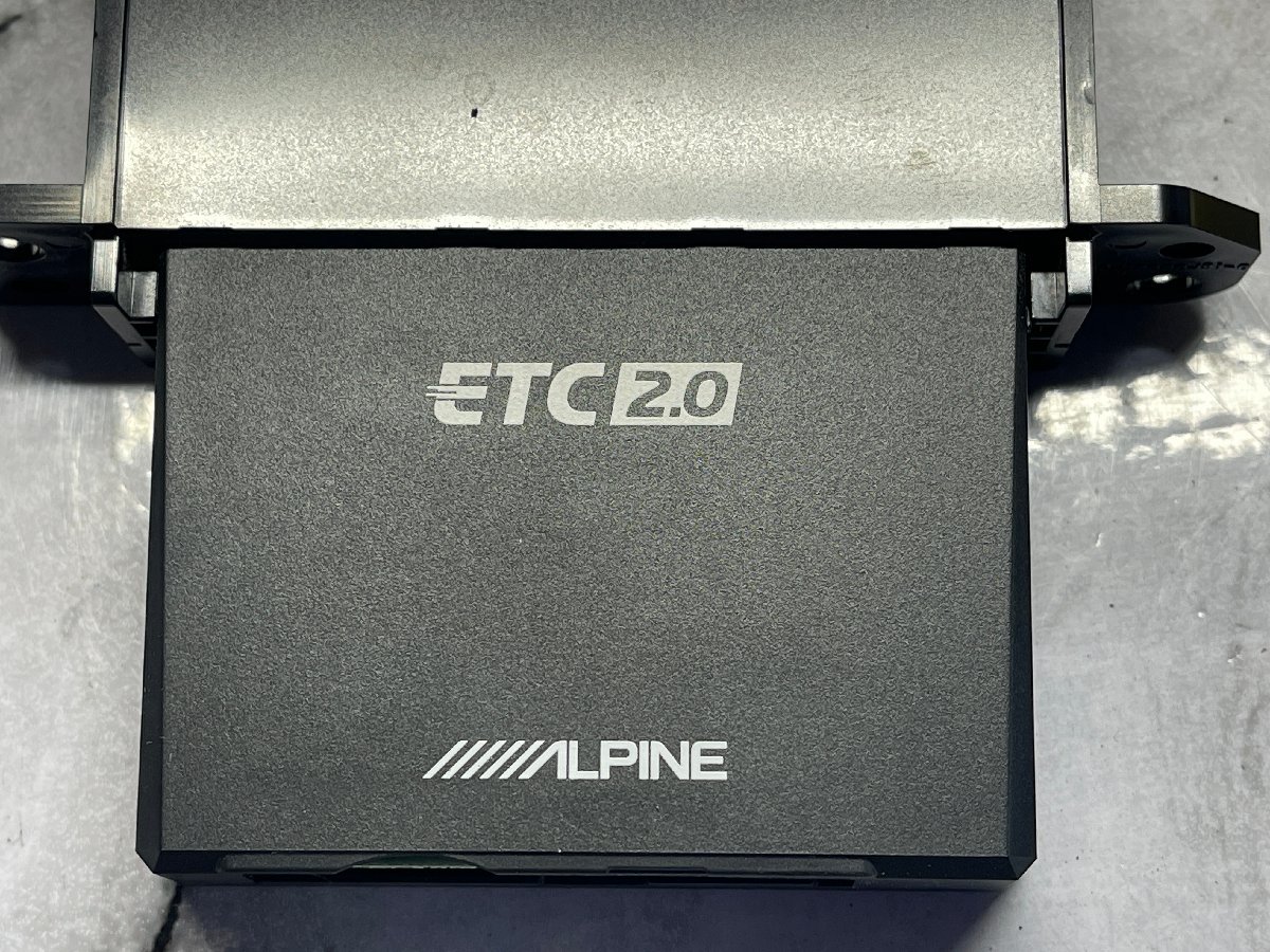 ALPINE アルパイン ナビ連動 ETC 2.0 HCE-B110 アンテナ分離型 普通