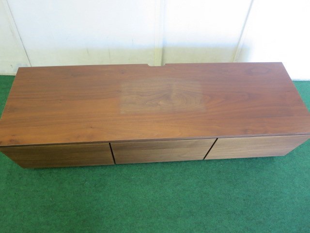 柏木工 TVボード　ウォールナット材 Z233W テレビボード テレビ台(0603DI)7CY-1