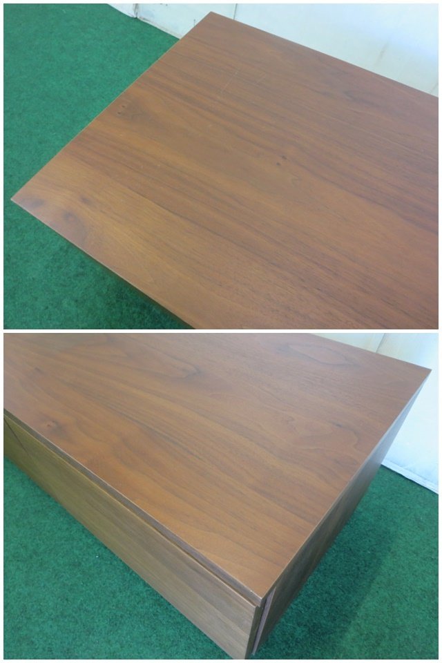 柏木工 TVボード　ウォールナット材 Z233W テレビボード テレビ台(0603DI)7CY-1