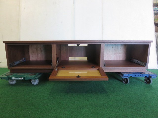 柏木工 TVボード　ウォールナット材 Z233W テレビボード テレビ台(0603DI)7CY-1