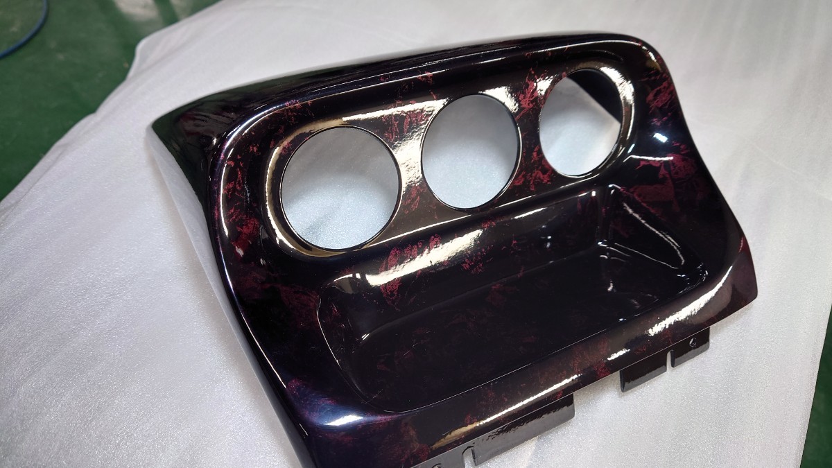 R34 ER34 スカイライン 25GT-t 社外 3連メーター パネル 60パイ 60Φ 