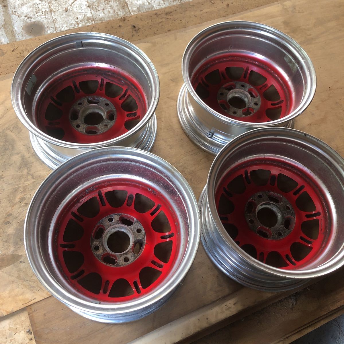 スプリントハート、14インチ6.5J オフセット40PCD114.3.カプチーノ 