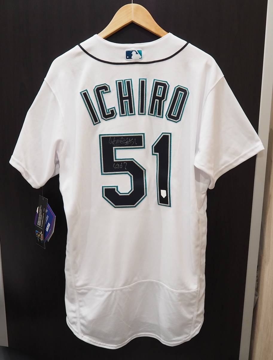 証明あり】イチロー／直筆サイン／ユニフォーム／シアトル・マリナーズ