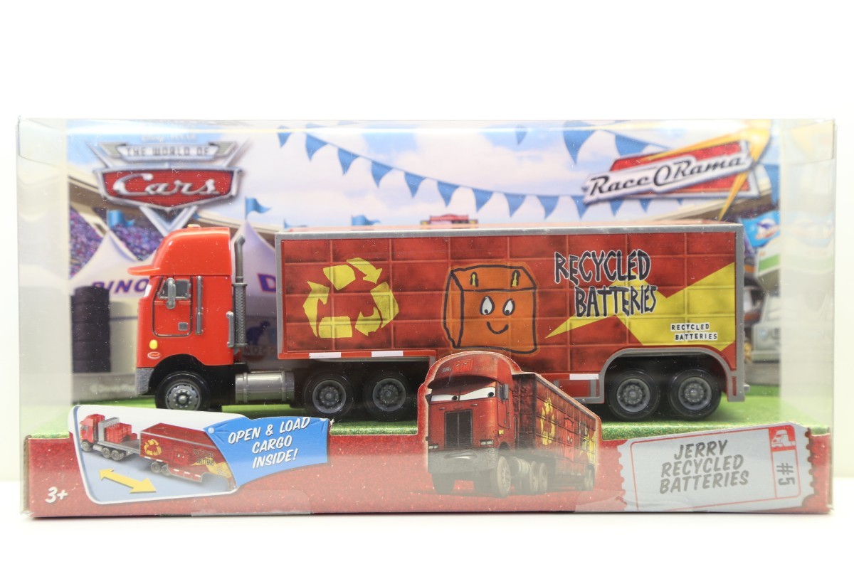 品質保証，SALE マテル THE WORLD OF カーズ ジェリー リサイクル バッテリー トレーラー トラック 56ABFE0(その他)｜売買されたオークション情報、yahooの商品情報をアーカイブ公開 - オークファン その他