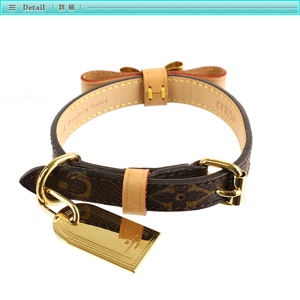ルイビトンLouis Vuittonx首輪 コリエ・バクスターXS ルイヴィトン 犬