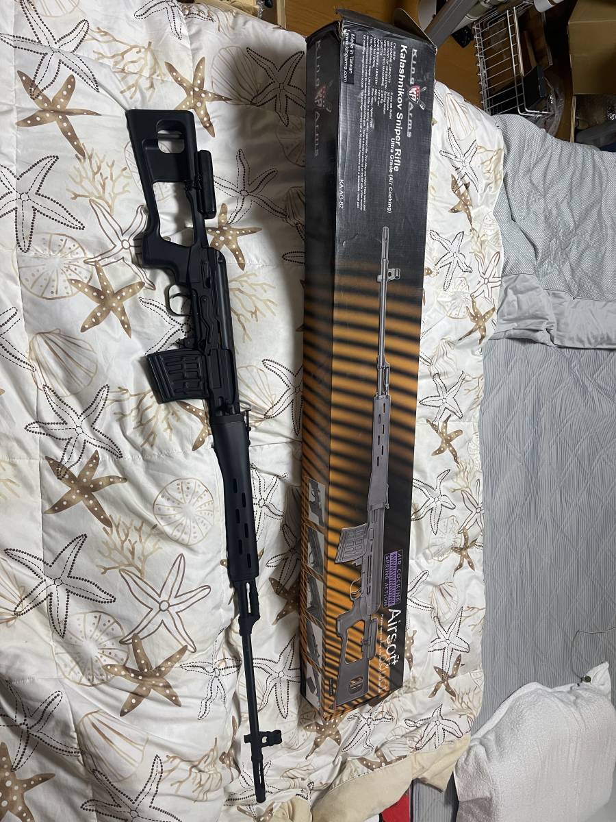 キングアームズ ドラグノフ SVD 一応ジャンク扱いで(エアガン)｜売買