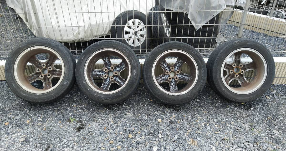 取来人限定 トヨタ JZX100 マーク2 チェイサー クレスタ 純正アルミ 