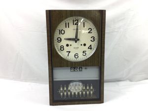 ⭐︎昭和レトロ⭐︎一流ブランドSEIKO 30 DAY 掛け時計 日付表示付き⭐︎ Yahoo!オークション -「seiko 30day」(掛時計、柱時計) (置時計