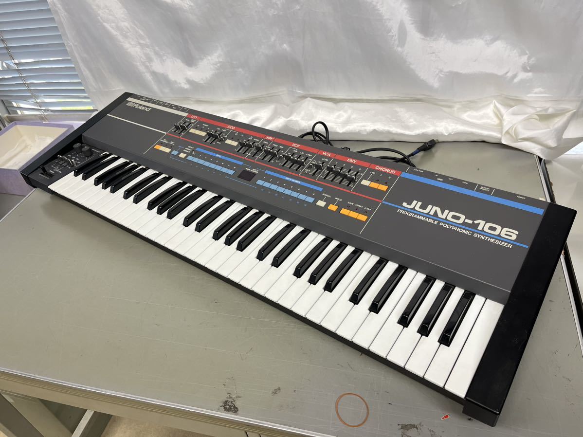 Roland JUNO 106 シンセサイザー 音出し確認済 (ローランド)｜売買され 