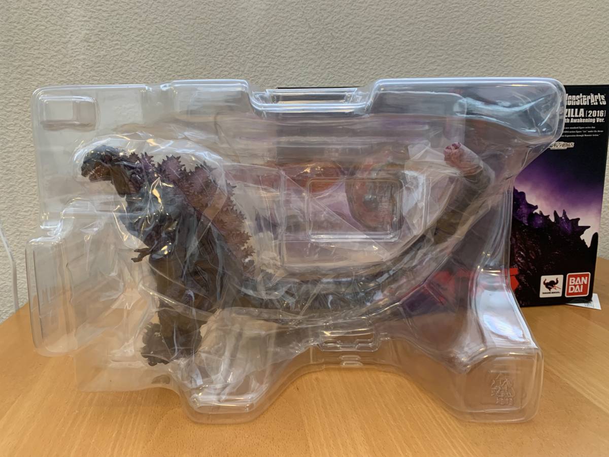 開封済・中古品】 S.H.MonsterArts ゴジラ（2016) シン・ゴジラ第4 
