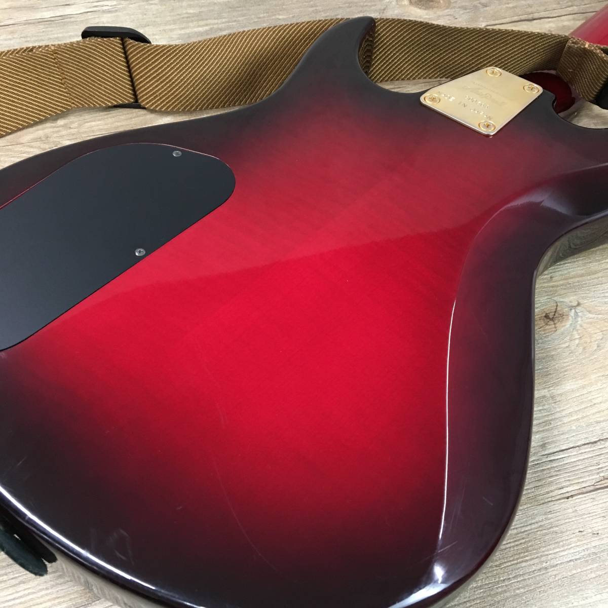 日本製 Aria ProⅡ VANGUARD series エレキベース VAB-550 音出し確認