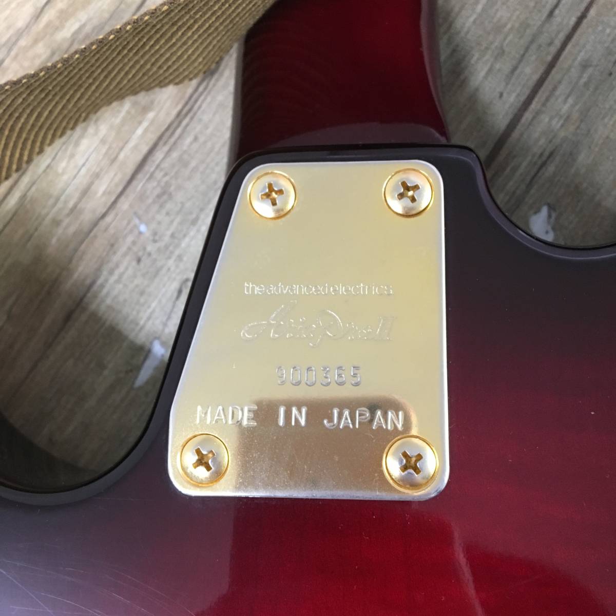 日本製 Aria ProⅡ VANGUARD series エレキベース VAB-550 音出し確認