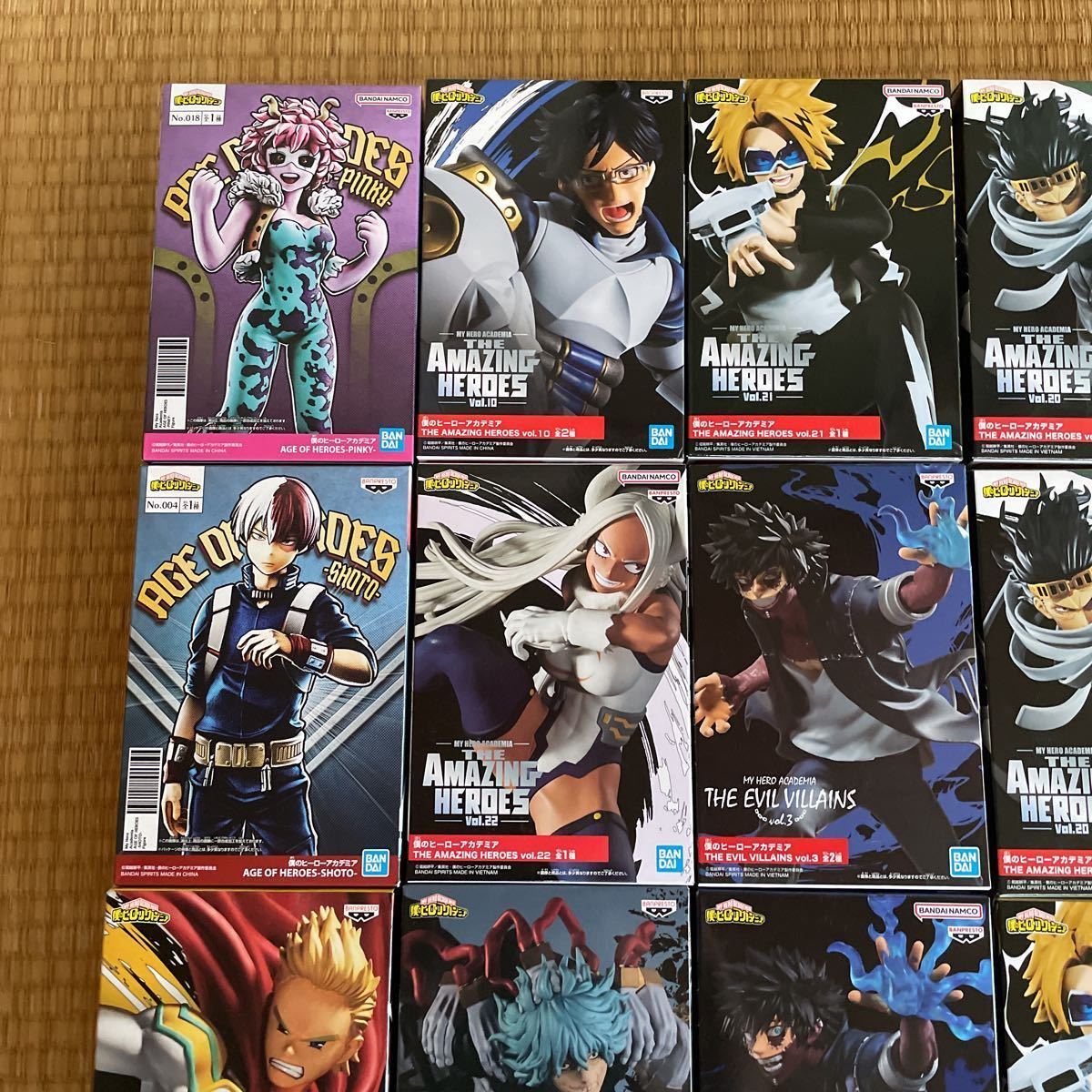 未開封] 僕のヒーローアカデミア ヒロアカ フィギュア まとめ売り age 