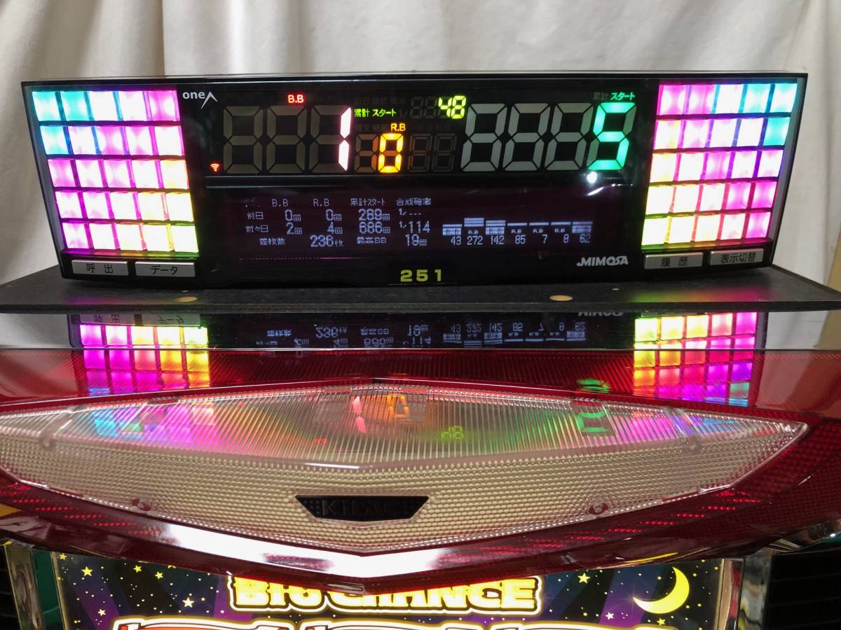 ファンキージャグラー／KK【北電子】（グラフ表示付きデータカウンター 
